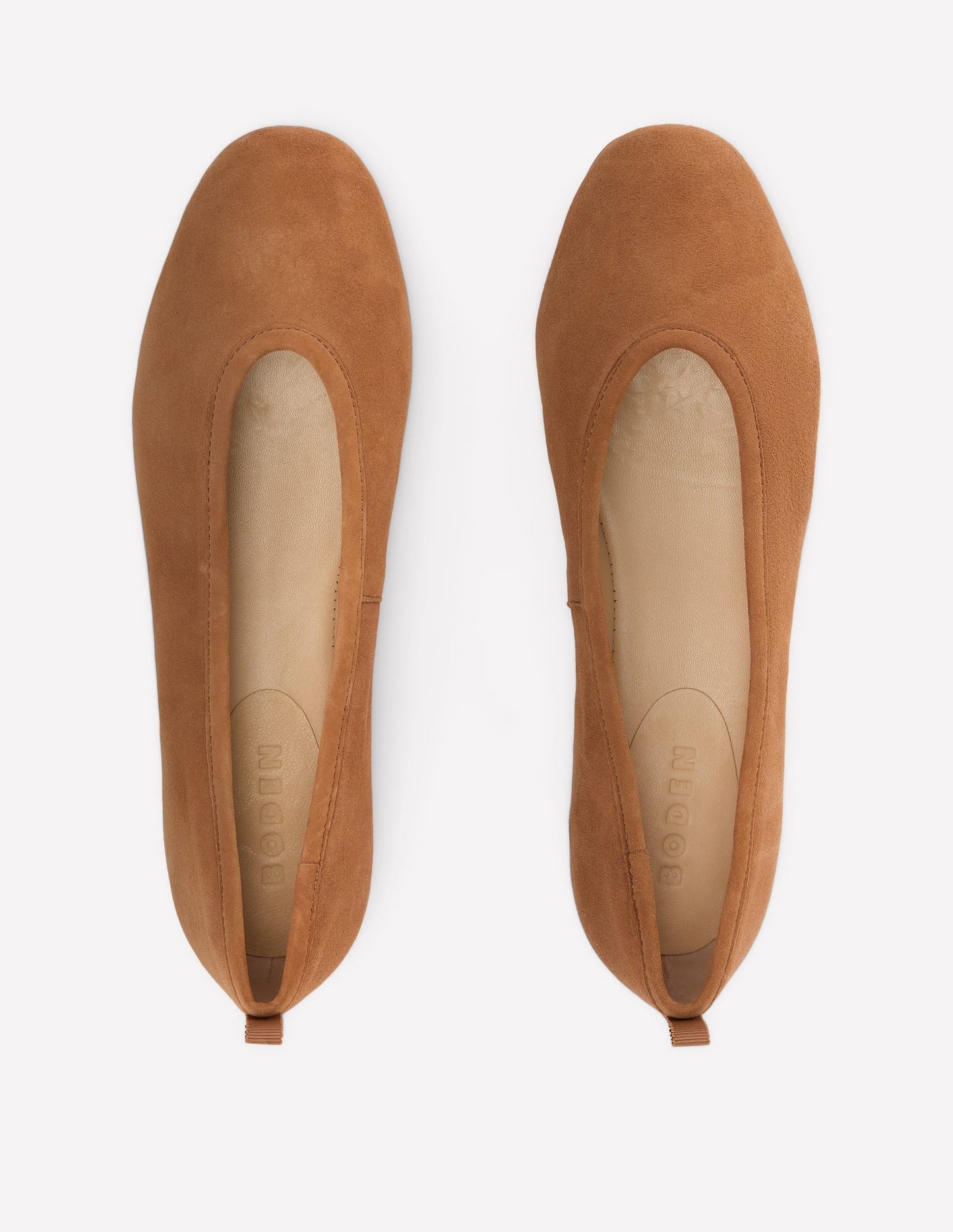 High Cut Ballet Flats-Ginger Snap