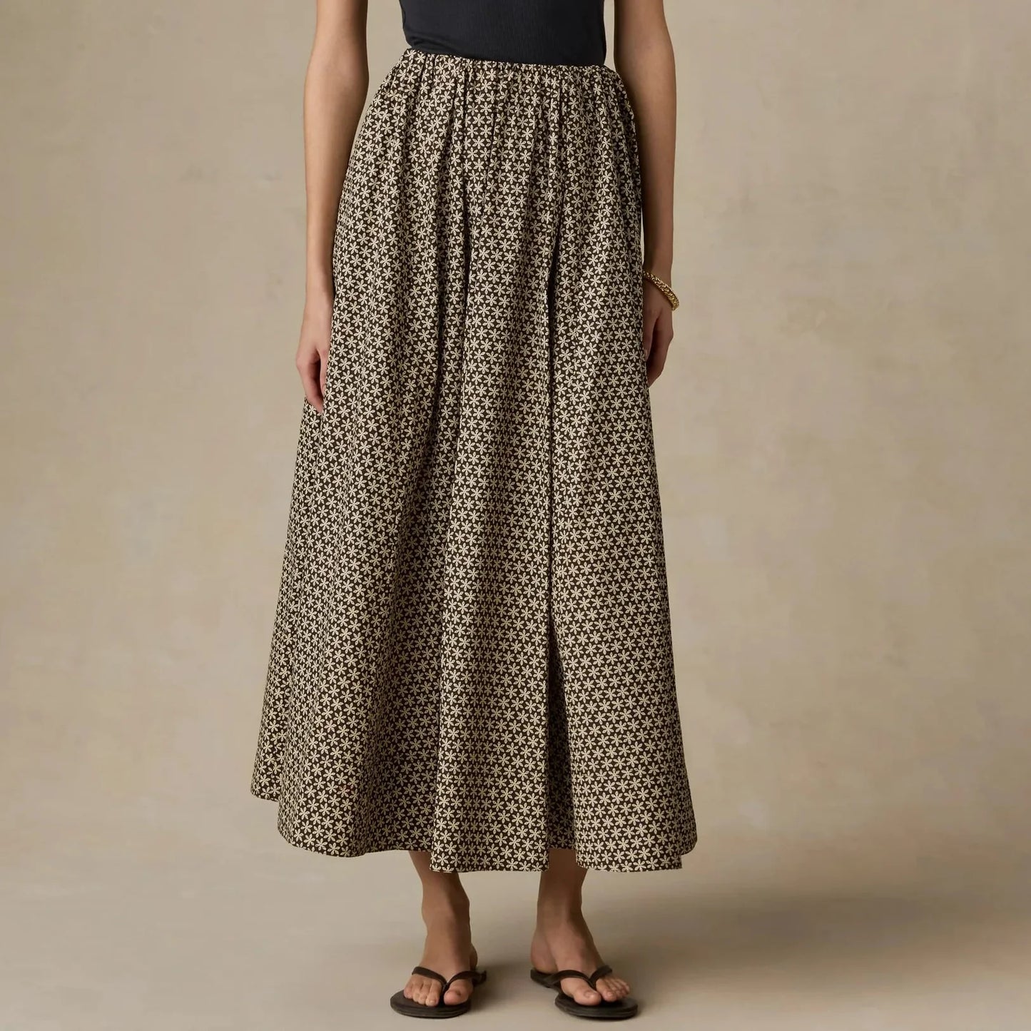 Faherty Coastal Poplin Nera Skirt