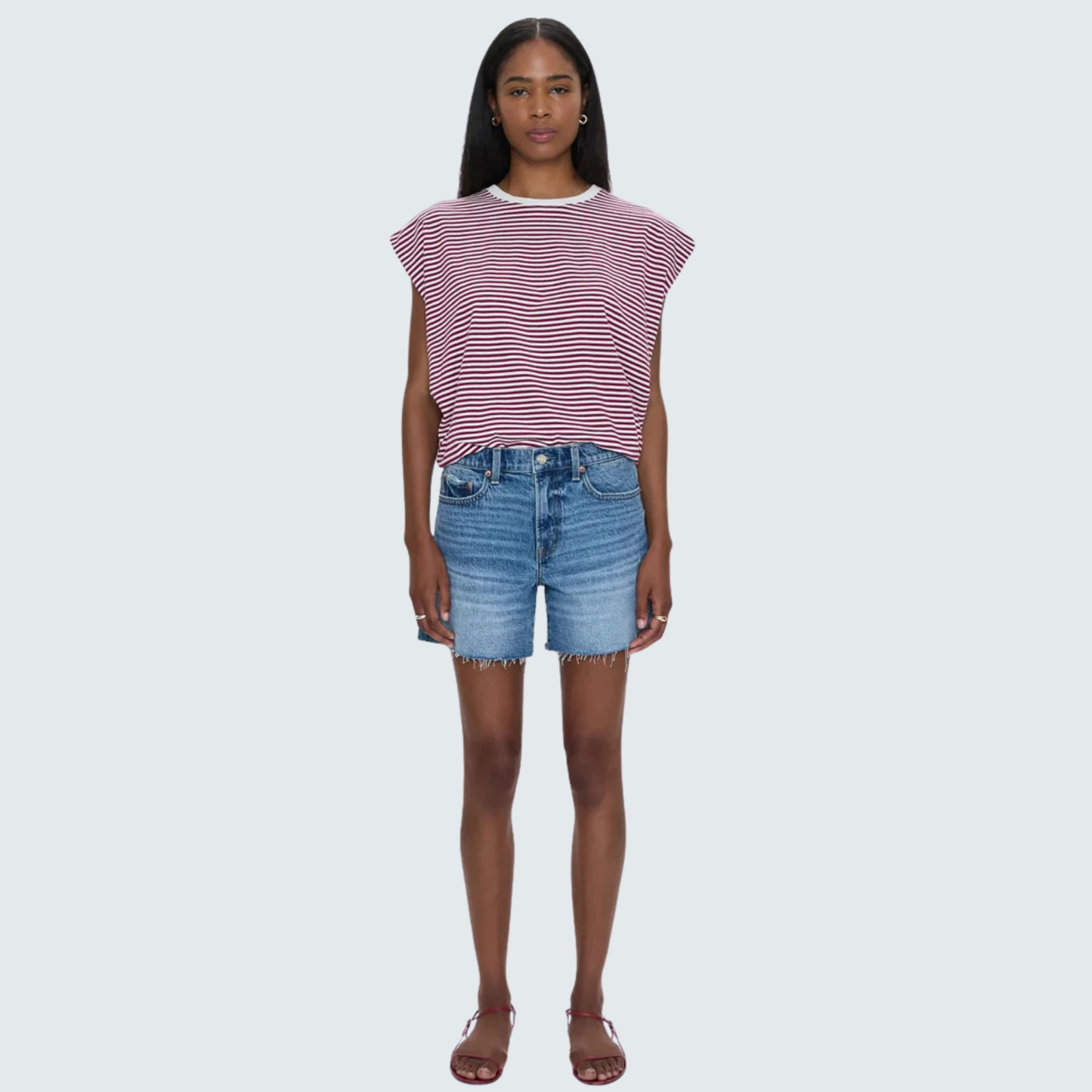 PISTOLA Kennedy Mid-Rise Short