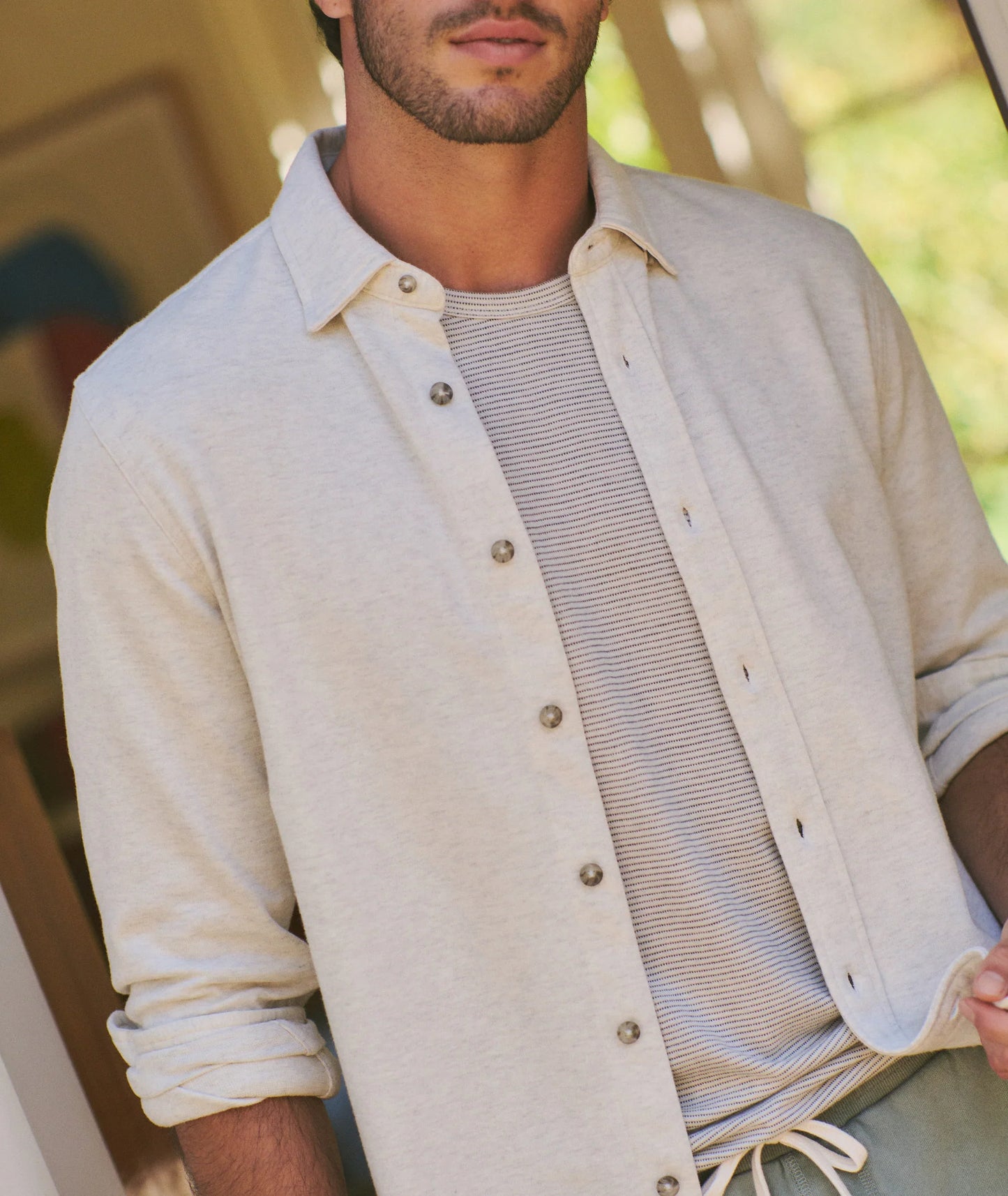 Marine Layer Pacifica Stretch Twill Shirt