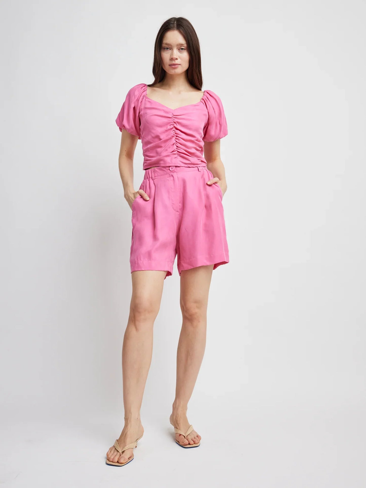 Gabriella Ruched Top