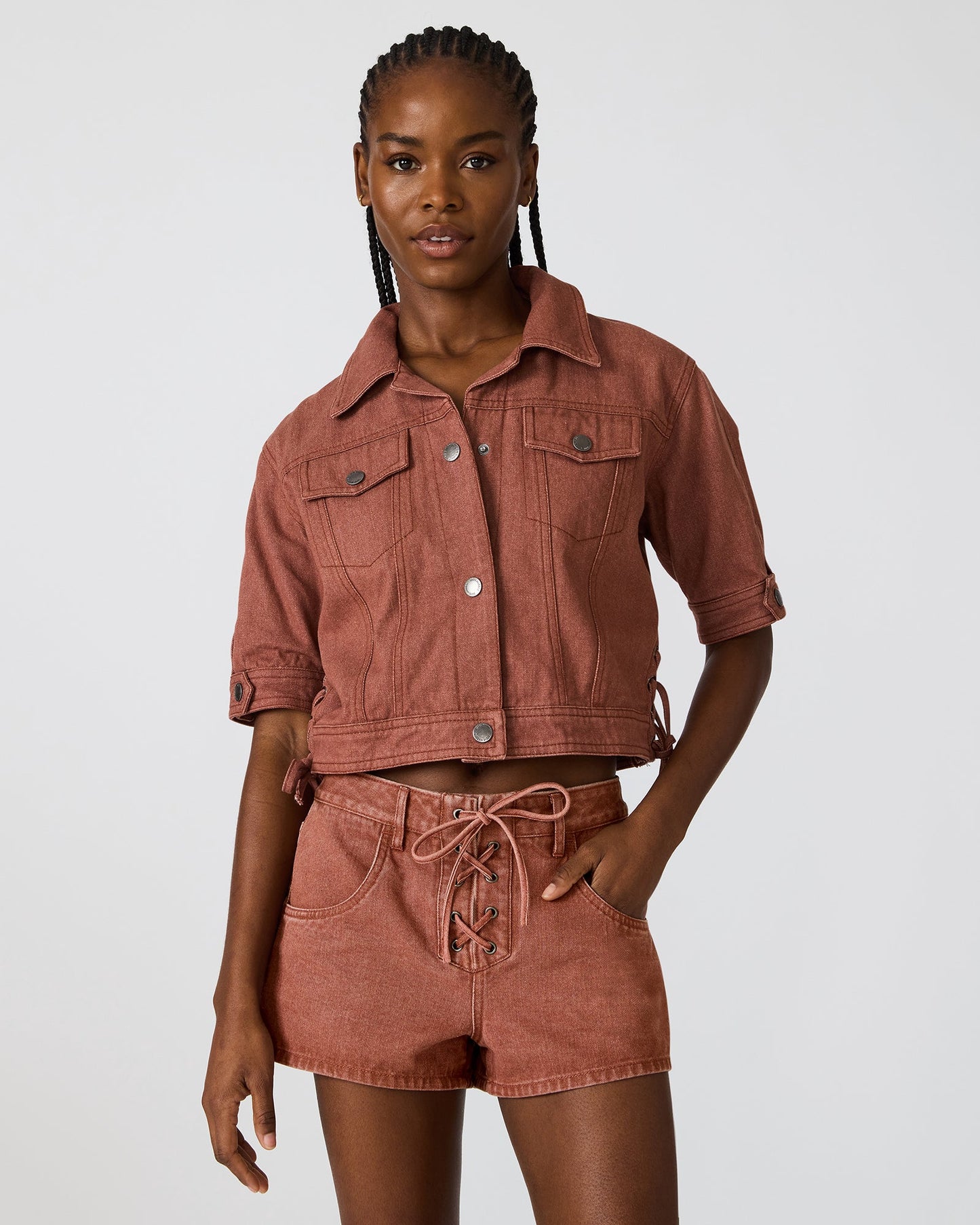 BLU JACKET RUST