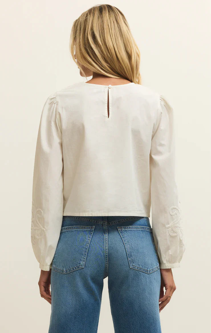 Tatiana Poplin Top